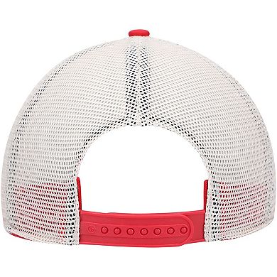 Men's '47 Red Washington Nationals Penwald Clean Up Trucker Snapback Hat