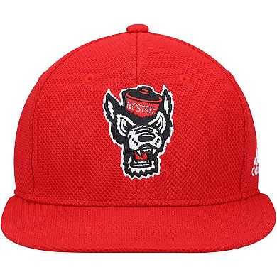 Men's adidas Red NC State Wolfpack Team On-Field Baseball Fitted Hat