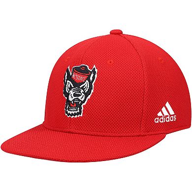 Men's adidas Red NC State Wolfpack Team On-Field Baseball Fitted Hat