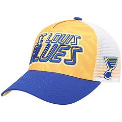 St. Louis Blues Fanatics Branded Fundamental Colorblocked Snapback Hat -  Navy/Gold