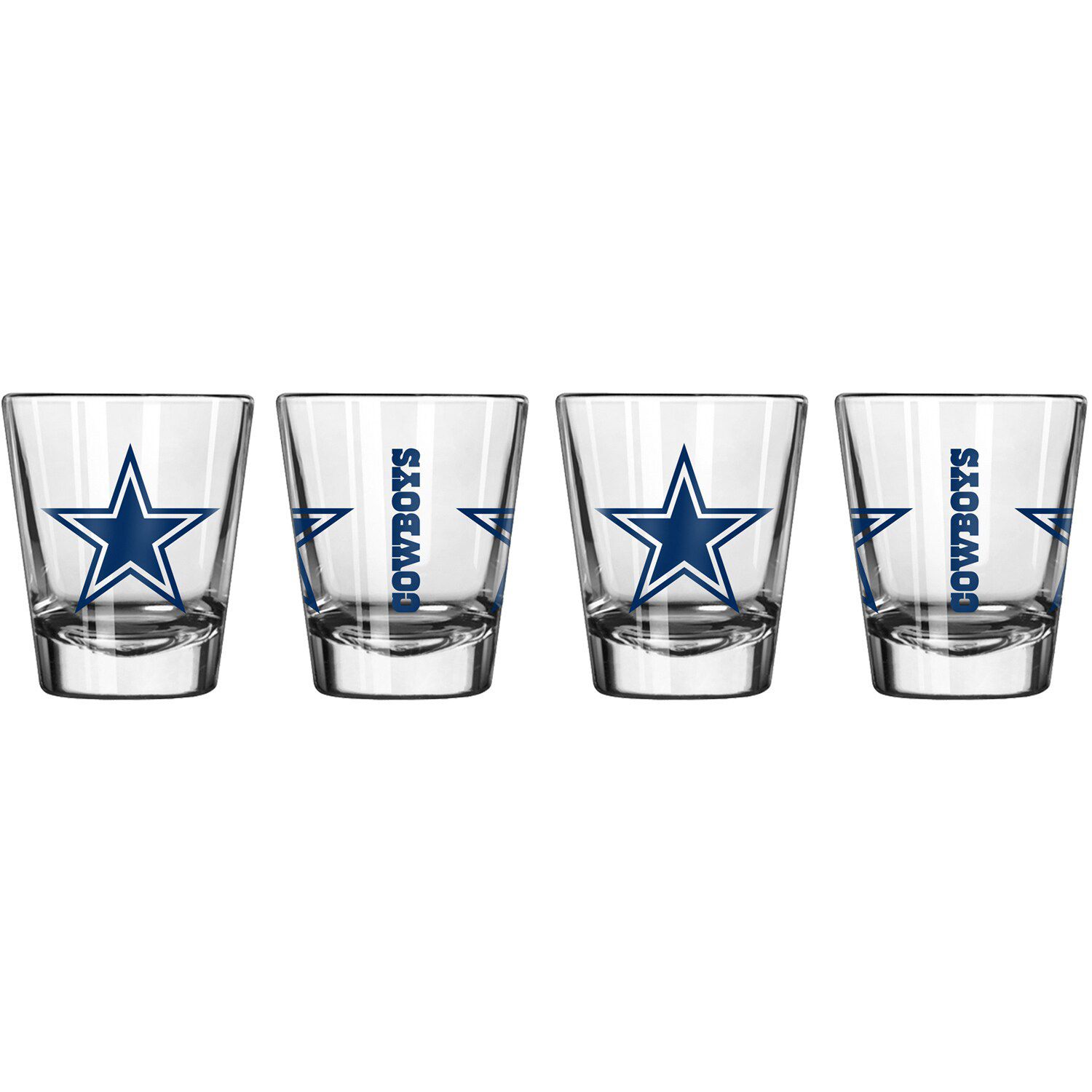 dallas cowboys shot glasses