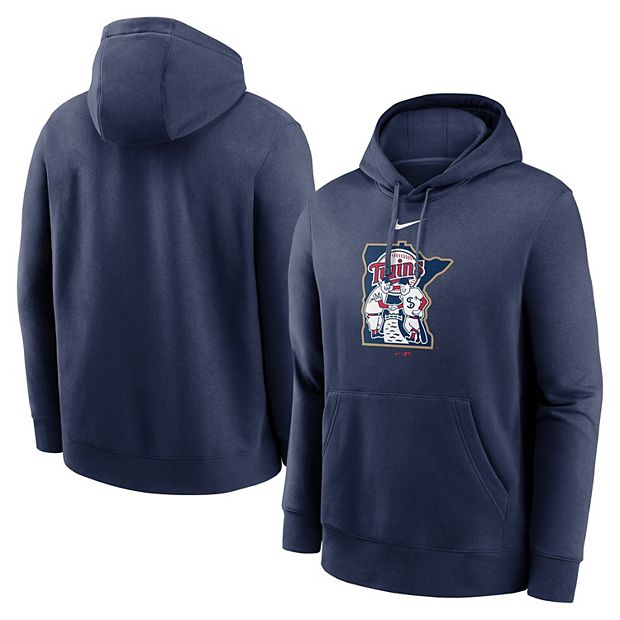 Men's Nike Navy Minnesota Twins Alternate Logo Long Sleeve T-Shirt