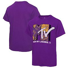 Outerstuff Los Angeles Lakers Youth Pennant Tie Dye T-Shirt 22 / S