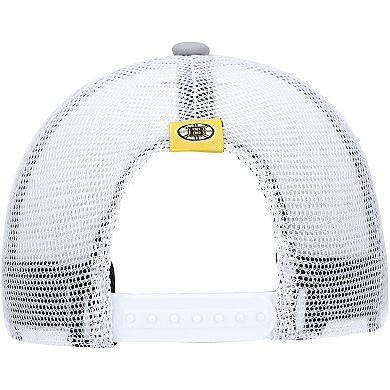 Women's adidas Gray/White Boston Bruins Foam Trucker Snapback Hat