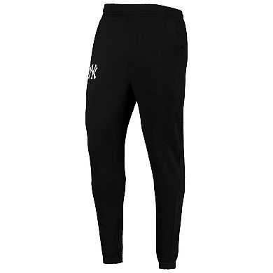 Men's Levelwear Black New York Yankees Tempo 22 Fleece Pants