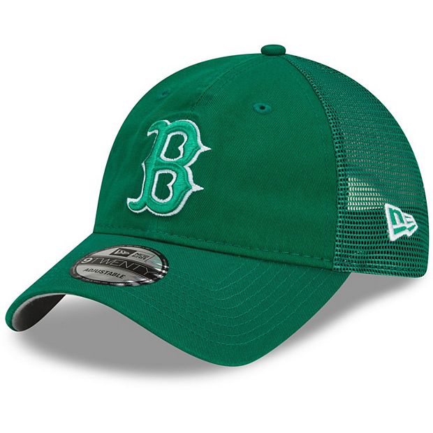 Boston Red Sox New Era Golfer Green Undervisor 9FIFTY Snapback Hat