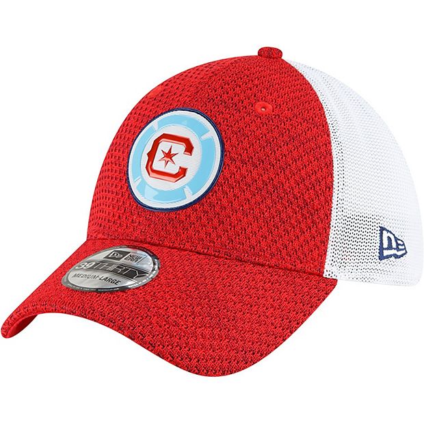 Chicago Cubs White Walking Bear 39THIRTY Flex Fit Cap