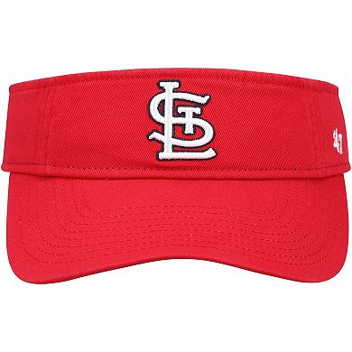 Men's '47 Red St. Louis Cardinals Clean Up Adjustable Visor