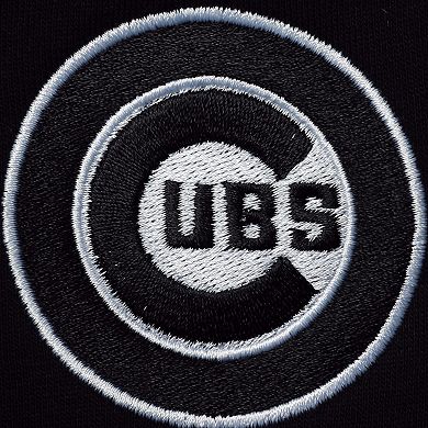 Men's Levelwear Black Chicago Cubs Tempo 22 Fleece Pants