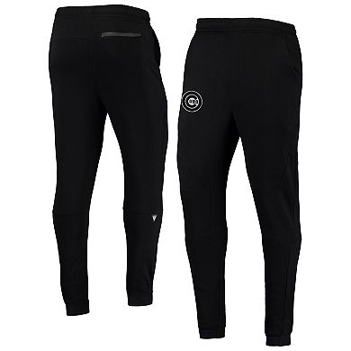 Men's Levelwear Black Chicago Cubs Tempo 22 Fleece Pants