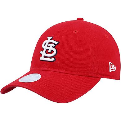 Women's New Era Red St. Louis Cardinals Team Logo Core Classic 9TWENTY Adjustable Hat
