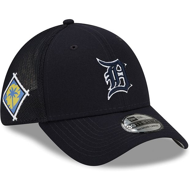 New Era Men's Detroit Tigers Navy 39Thirty Stretch Fit Hat