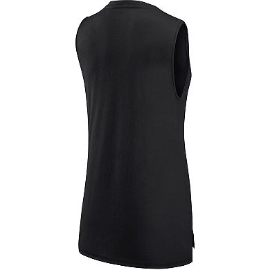 Women's Fanatics Branded Black Las Vegas Raiders True Contender Tank Top