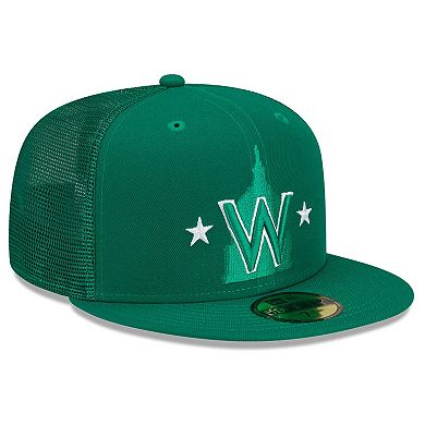 Men's New Era Green Washington Nationals 2022 St. Patrick's Day On-Field 59FIFTY Fitted Hat