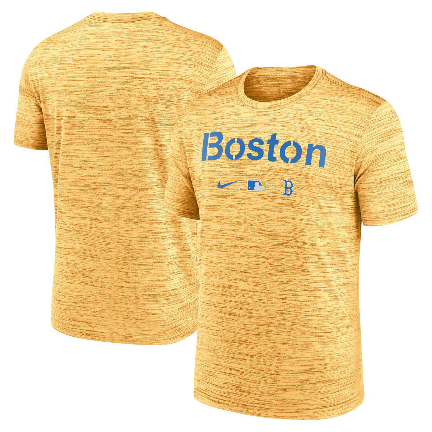 red sox yellow t shirt