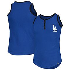 Outerstuff Girls Youth Heathered Gray Los Angeles Dodgers Bleachers T-Shirt Size: Medium