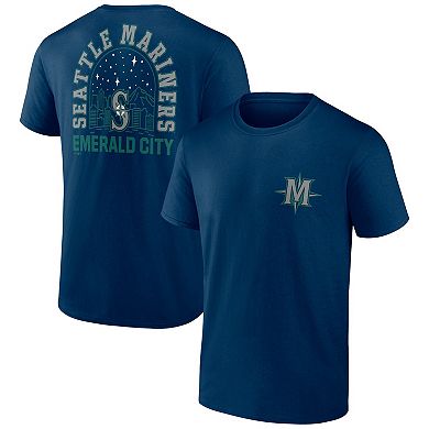 Men's Fanatics Branded Navy Seattle Mariners Iconic Bring It T-Shirt