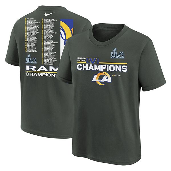 Los Angeles Rams Super Bowl LVI Champions Fleece Blanket - Trends