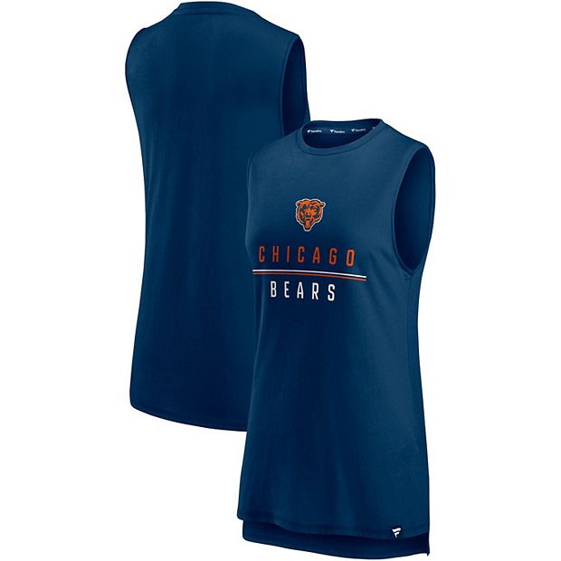 : Fanatics Men's Heather Navy Chicago Bears Washed