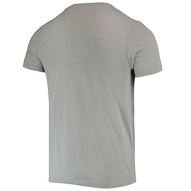Men's adidas Heathered Gray Nebraska Huskers Reminisce Tri-Blend T-Shirt