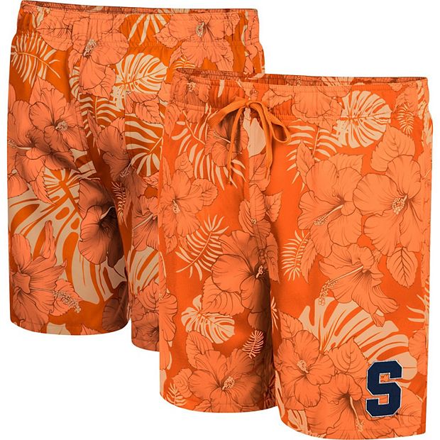 Men's Colosseum Orange Syracuse Orange The Dude Swim Shorts