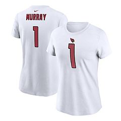Arizona Cardinals Nike Women's Back Slit Lightweight Fashion T-Shirt -  White/Heather Scarlet
