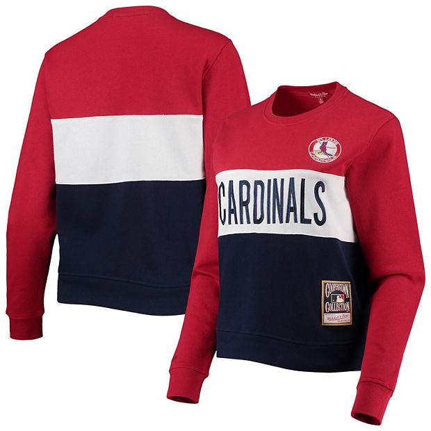 Official St. Louis Cardinals Mitchell & Ness Hoodies, Mitchell