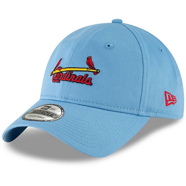 Women's St. Louis Cardinals New Era Light Blue Floral All Over 9TWENTY  Adjustable Hat