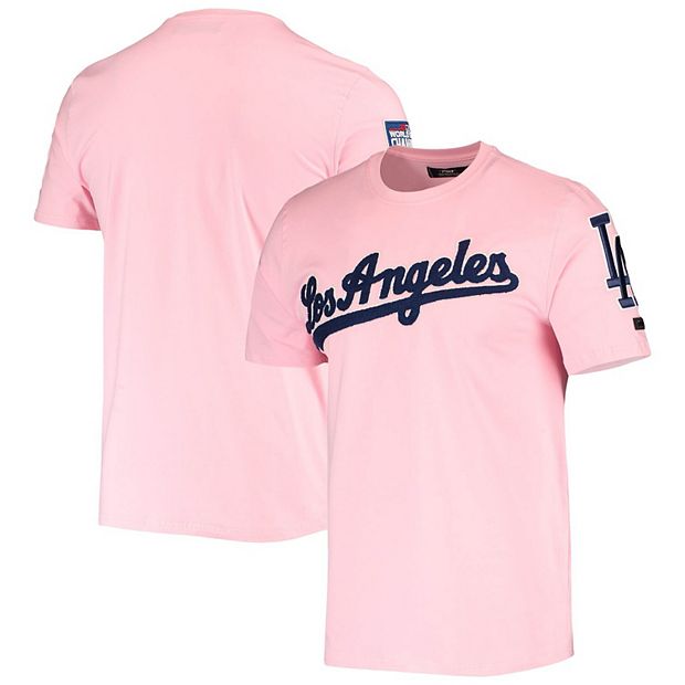 Pink dodgers on sale t shirt