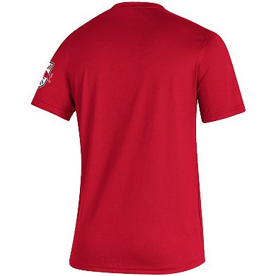 Men's adidas Red New York Red Bulls Creator Vintage T-Shirt