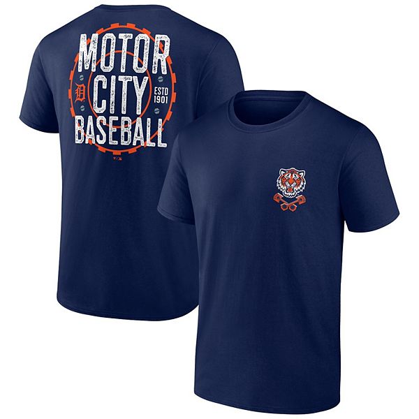 Men's Fanatics Branded Navy Detroit Tigers Iconic Bring It T-Shirt