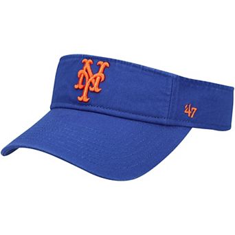Men's '47 Royal New York Mets Clean Up Adjustable Visor