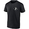 Men's Fanatics Branded Black Chicago White Sox Iconic Bring It T-Shirt