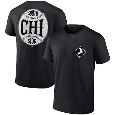 Men's Fanatics Branded Black Chicago White Sox Iconic Bring It T-Shirt