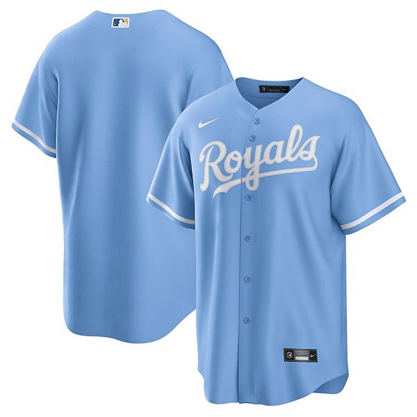 Nike MLB Kansas City Royals Men's Replica Baseball Jersey - Light Blue S