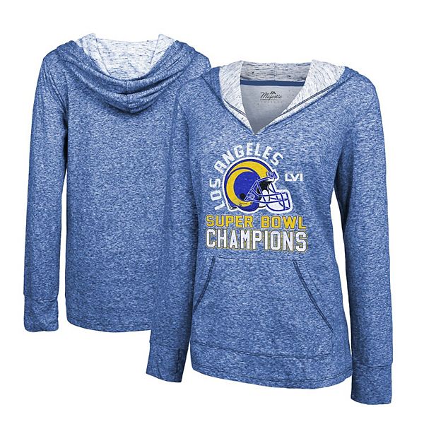 : Men's Majestic Threads Royal Los Angeles Rams Super