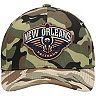 Men's Mitchell & Ness Camo New Orleans Pelicans Woodland Desert Snapback Hat