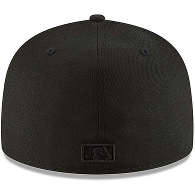 Men's New Era Detroit Tigers Black on Black 59FIFTY Fitted Hat
