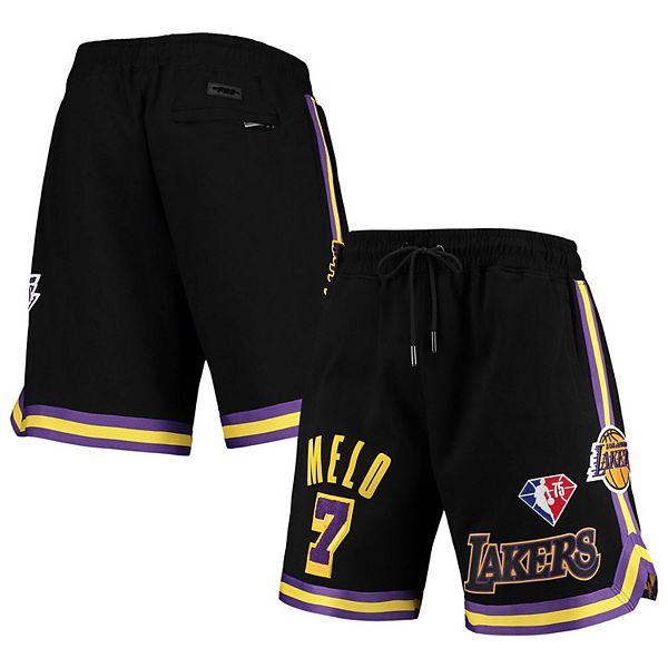 Los Angeles Lakers Pro Standard Classics Woven Shorts - Black