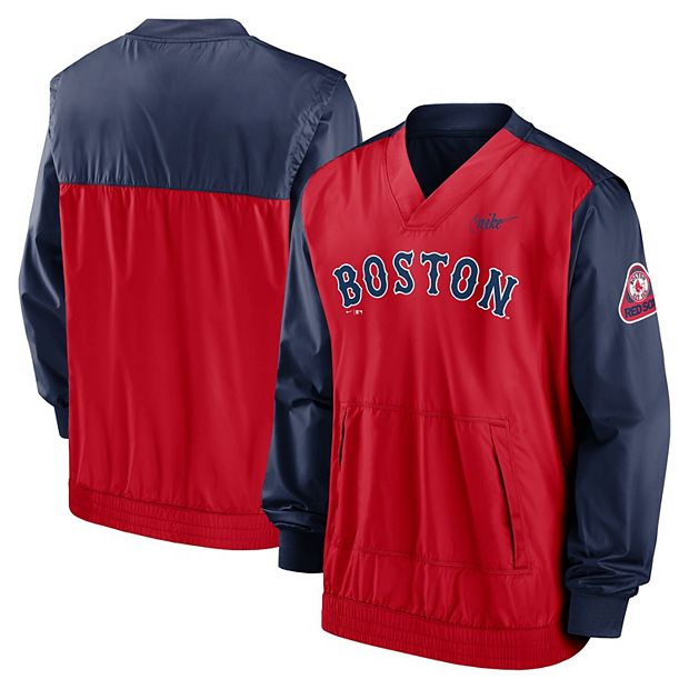 Men's Nike Navy Boston Red Sox Cooperstown Collection Logo T-Shirt