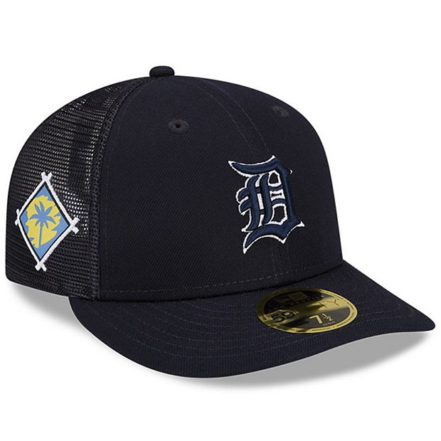 Navy Blue Mesh Detroit Tigers New Era 59FIFTY Fitted 71/4