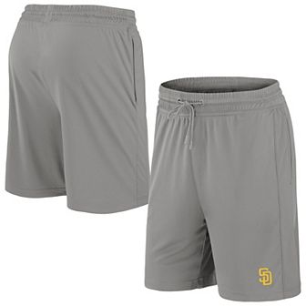 Men's Fanatics Branded Gray San Diego Padres Iconic Break It Loose Shorts