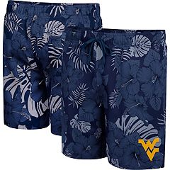 Men's Colosseum Navy Navy Midshipmen The Dude Swim Shorts