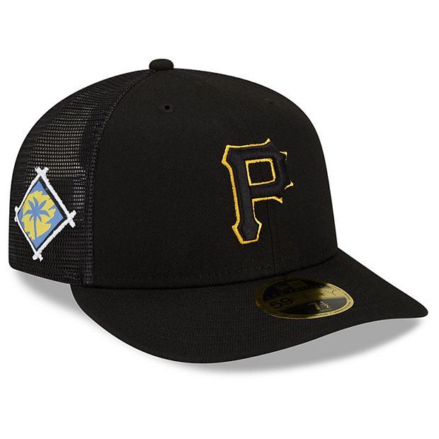 Men's New Era Black Pittsburgh Pirates 2022 Spring Training Low Profile  59FIFTY Fitted Hat