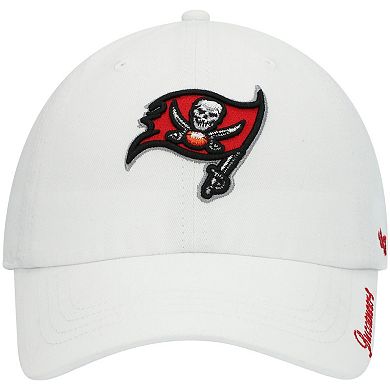 Women's '47 White Tampa Bay Buccaneers Miata Clean Up Logo Adjustable Hat