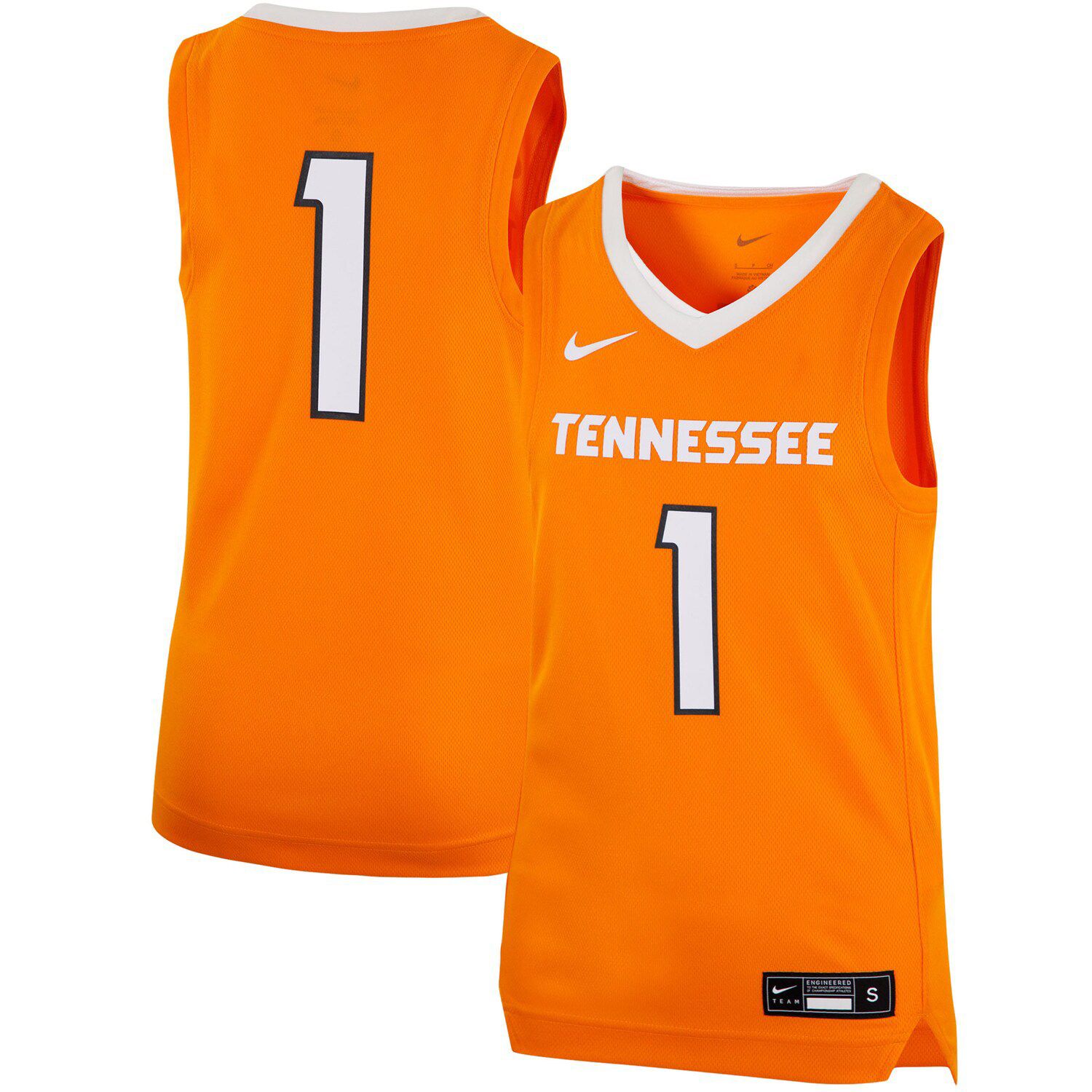 Original Retro Brand Men's Syracuse Orange White Carmelo Anthony Replica Basketball Jersey, XL
