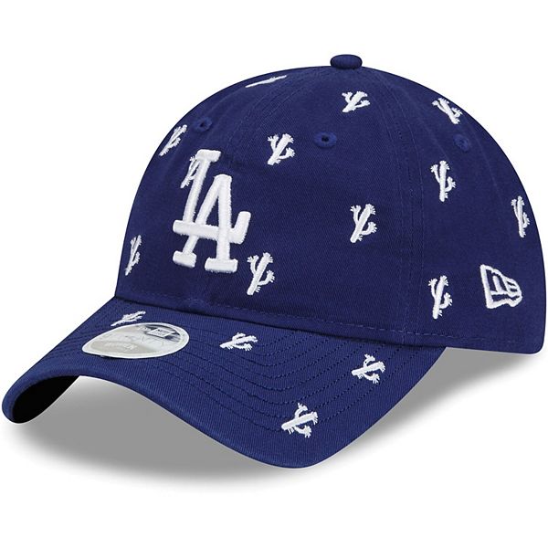 Women's New Era Royal Los Angeles Dodgers Spring Training Scatter 9TWENTY  Adjustable Hat