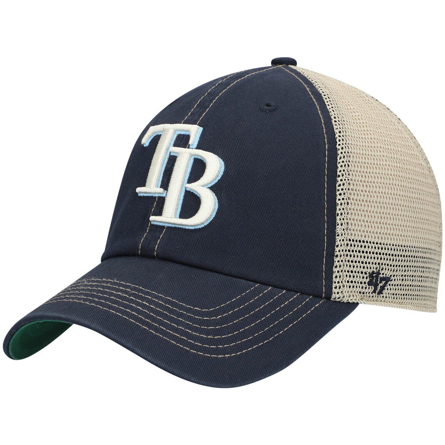 Mitchell & Ness White Tampa Bay Rays Cooperstown Collection Pro Crown  Snapback Hat in Gray for Men