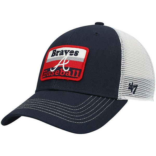 atlanta braves trucker hat 47