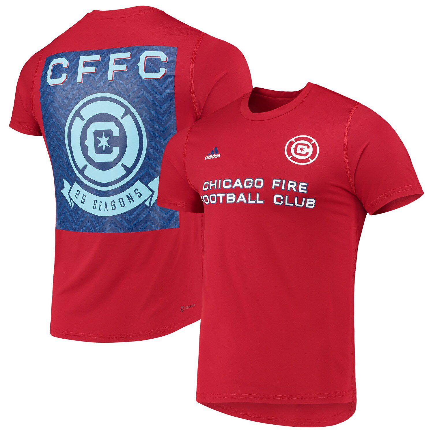 Men's Chicago Fire adidas Green 2023 One Planet Replica Jersey